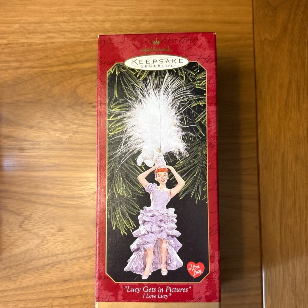 I love Lucy Lucy 1999 Hallmark Keepsake Christmas ornament. NIB